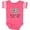 Football Pink and White, variant on Inktastic My Gigi and Papa Love Me Boys or Girls Baby Bodysuit