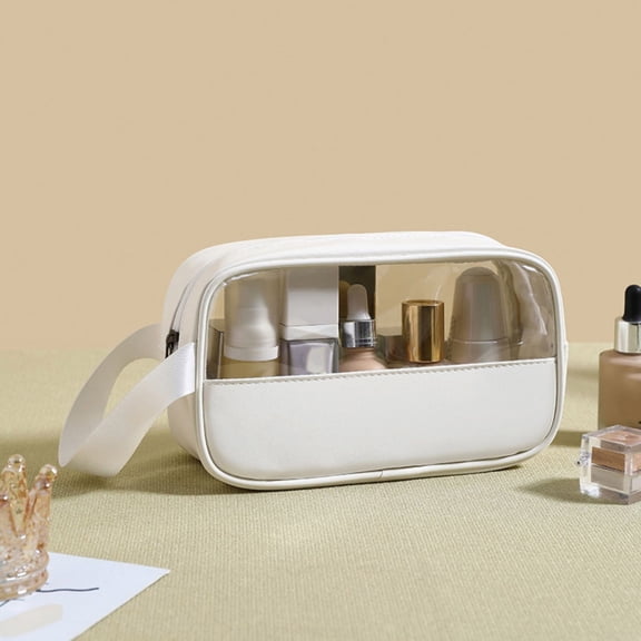 Travel Wash Bags for Women and Girls - Small Cosmetic Bags with Zipper - Portable Makeup Organizer for Easy Travel