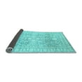 thumbnail image 2 of Ahgly Company Indoor Rectangle Oriental Light Blue Traditional Area Rugs, 5' x 8', 2 of 4