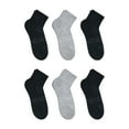 thumbnail image 4 of Hanes Moves Breathable Mesh Men’s Ankle Socks, Shoe Sizes 6-12, 6-Pairs, 4 of 8