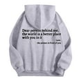 thumbnail image 7 of Cnbwig Oversized Hoodies for Women Word Graphic Letter Hoodies Vintage Trendy Sweatshirts Preppy Drop Shoulder Long Sleeve Tops Sweatshirts for Fall and Winter Grey XXL, 7 of 7