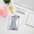 thumbnail image 5 of Mini PU Leather Wallet Portable Coin Purse Waterproof Coin Pocket with Zipper Small Coin Pouch for Women Durable Key Bag Storage Bag Card Holder, 5 of 7