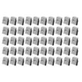 thumbnail image 1 of Clip para cable, 50 piezas Clip para cable 2 Clip para cable de acero inoxidable Soporte para clip para cable Diseño revolucionario, 1 of 14