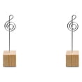 thumbnail image 4 of Yuarrent Base de Lugar Titular de la tarjeta Clip de imagen Soporte Banquetes de boda Fiesta Suministros de ajuste de Decoraciones de oficina Type3 NO3, 4 of 6