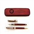 thumbnail image 3 of Personalized Solid Rosewood Case and Two Pens for Graduate, 3 of 4