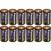 Panasonic Heavy Duty D Batteries X 12