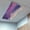 Purple, variant on Night Sky Stars Fluorescent Light Covers, Shooting Star Cloud Galaxy Magnetic Light Covers for Ceiling Lights, Fluorescent Ceiling Shade Filters for Classroom Bedroom Office 4x2Ft x 2PCS