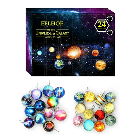 Acahhotxx Planet Countdown 24 Days Christmas 24 Days Gifts for Kids