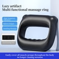 thumbnail image 4 of Multifunctional Fascial Massage Vibration Slimming Belt, Portable USB Rechargeable Body Shaper for Home & Gym, Muscle Relaxation, Fat Reduction, Adjustable Strength, Pink or Black, 4 of 8