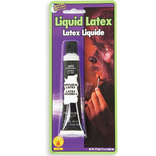 Water Washable Theatrical Liquid Latex Facial Adhesive Costume