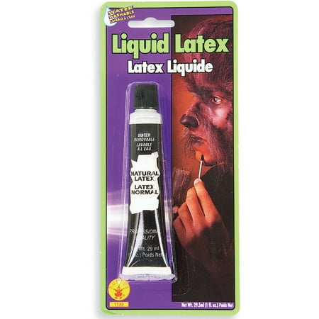 Water Washable Theatrical Liquid Latex Facial Adhesive Costume Accessory