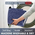 thumbnail image 2 of Bathroom Mat By LuxUrux-Extra-Soft Plush Bath Shower 20 x 30'' Bath Mat,1'' Chenille Microfiber Material, Super Absorbent Shaggy Bath Rug. Machine Wash & Dry, 2 of 9