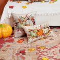 thumbnail image 5 of Fall Pillow Covers 12x20 Inch Fall Thanksgiving Orange White Green Pumpkin Maple Leaf Lumbar Pillow Covers Polyester Fall Decoration for Home Couch, 5 of 6