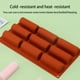 thumbnail image 5 of Wosthever Molde antiadherente para hornear pasteles de silicona de 9 cavidades, galleta, postre, Fondant, sartén rectangular, agujeros para Mousse, Herramientas y accesorios para hornear Wosthever HA080893-00, 5 of 6