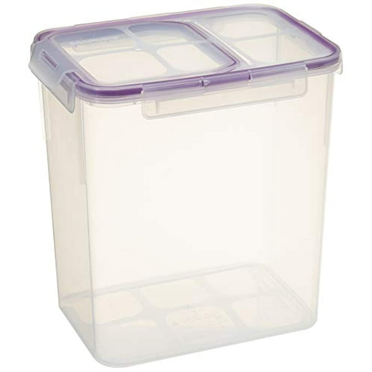 Snapware airtight food storage 15.3 Cup rectangular slim container with  flip top lid