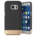thumbnail image 2 of Samsung Galaxy S7 Case, Encased (SlimShield Series) Ultra Thin Hybrid Cover (Smooth Black), 2 of 5
