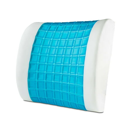 Modernhome Memory Foam Cooling Gel Lumbar Pillow (Best Car Soundproofing Material)