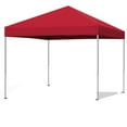 thumbnail image 2 of SUSUZI 10x10ft Easy Pop Up Canopy Tent, Portable Straight Leg Gazebo with UV Protection & Waterproof Cover, 3 Height Adjustments – Ideal for Outdoor Events, Camping, and Beach, 2 of 8