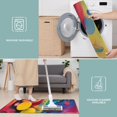 thumbnail image 6 of Colorful Abstract Pattern Kitchen Rugs Sets Of 3,Kitchen Runner Rugs Non Skid Washable,Decorative Kitchen Floor Mats for Kitchen,Sink,Laundry,17"x30"+ 17"x47" + 17"x59", 6 of 6