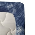 thumbnail image 3 of Ambesonne Whale Fitted & Top Sheet Set with Shams, Pirate Ship and Mammal Fish, White and Blue, 3 of 4