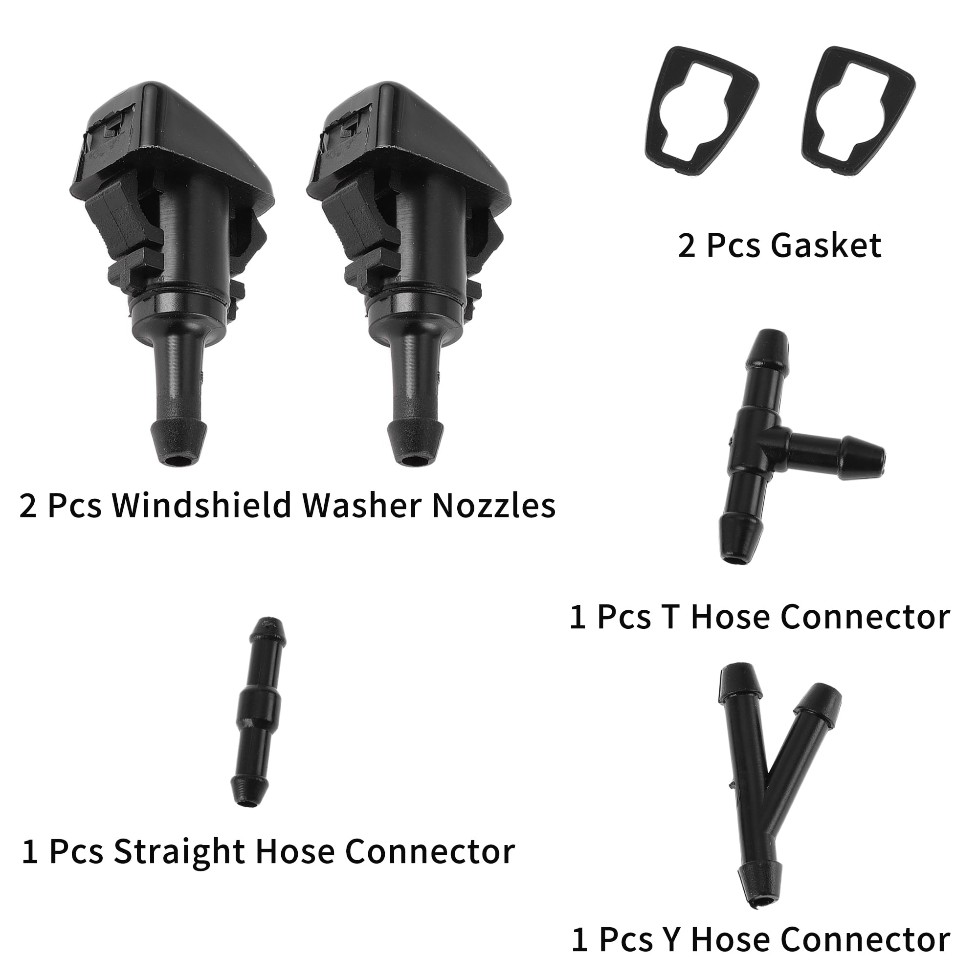 Unique Bargains Windshield Washer Nozzle for Mitsubishi Eclipse 2006-2012 1 Set
