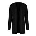 thumbnail image 7 of Idoravan Cardigans for Women Spring Women's Solid Color Cardigan Wool Sweater Pocket Recreational Long Sleeve Tops, 7 of 7