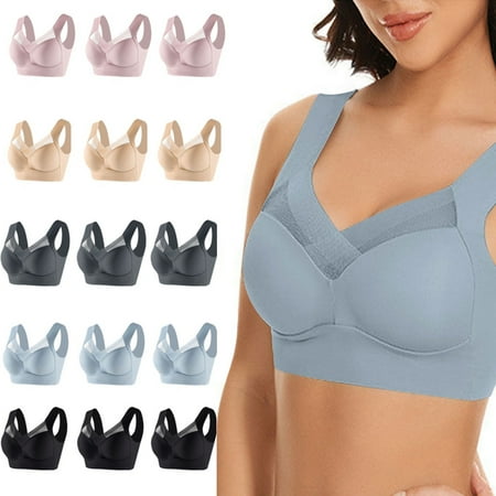 Fesfesfes Bras for Women Wireless Women s Strapless Lace Vest Underwear With Thin Side Gathered And Daily Bra Sexy Bras for Women