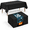 Black-54" X 132" Rectangle, variant on Plastic Table Cloth Disposable 54x108 Inch 10 Pack Rainbow