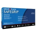 thumbnail image 6 of Ansell Microflex SafeGrip SG-375 Disposable Latex Gloves, 14.2mil, Blue Medium, Box of 50, 6 of 6