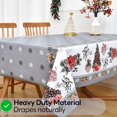 thumbnail image 5 of Wipeable Waterproof Tablecloth Vinyl Tablecloths for Rectangle Tables Heavy Duty PVC Tablecloth for Kitchen Dining Table(Rattan, 78'''' x 60''''), 5 of 6