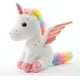 thumbnail image 2 of Animal de peluche de unicornio de 8 pulgadas, lindo regalo de peluche para niñas de 3 a 8 años, regalo de cumpleaños suave para bebés, niños pequeños, decoración (blanco), 2 of 5