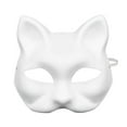 thumbnail image 1 of Costume de Cosplay Animal Chat Halloween pour Enfants Adultes Chat Blanc Visage Peint à la Main Fête, 1 of 6
