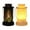 Black/White, variant on Bxaolu [2 Pack] 3.5" Solar Lantern Outdoor Garden Hanging Lantern Waterproof LED Flameless Candle Ambient&nbsp;Lights for Table,Outdoor, Gifts for Mom Wife(White)