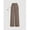 Khaki-L, variant on Womens Khaki Houndstooth Wide-Leg Dress Pants, High-Waisted Office Casual