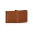thumbnail image 3 of Time and Tru Women's Kinsley Wallet, Cognac, 3 of 4