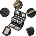 thumbnail image 6 of GOIACII Women's Wallet Clutch RFID blocking Card Money Organizer Ladies Purse Trifold, 6 of 8