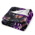 thumbnail image 2 of The Undertaker Blanket, Super Soft Throw Blanket For Couch Sofa Bed, Cozy Lightweight Warm Flannel Blanket, 80"X60", 2 of 9