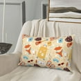 thumbnail image 4 of Pillow Covers, summer travel Fuzzy Pillow Cases Queen Size with Hidden Zipper, Comfy Bedding Counch Throw Decorative Pillowcase, Soft Pillow Protectors Mult Sizes 14x20, 4 of 5