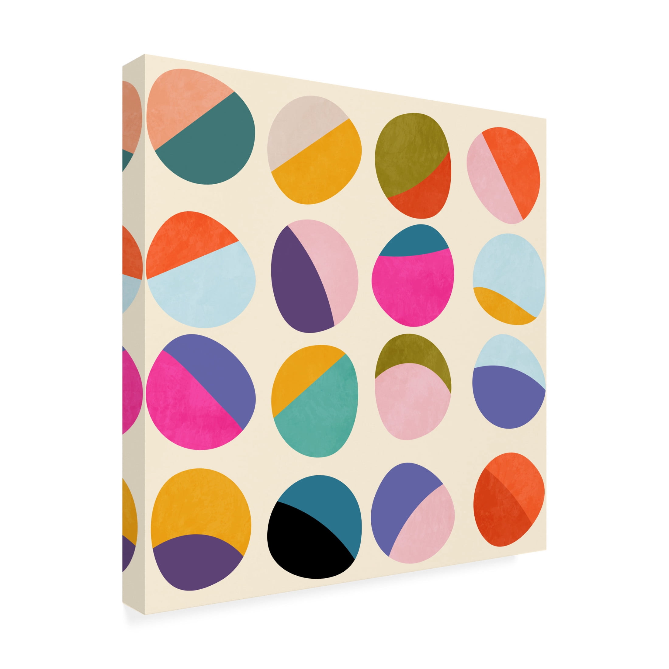 Trademark Fine Art Ana Rut Bre Pattern3 Mid Bunt 6 Canvas Wall Art