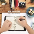 thumbnail image 3 of A6 Refill Paper, 3 Pack Loose Leaf Paper, 6-Holes Inserts Blank Filler Paper Leather Journal Notebook Refillable Paper for 6 Ring Refillable A6 Binder Notebook Planner (135 Sheets 270 Pages), 3 of 7