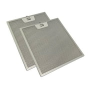 Range Hood Grease Filter - Two Pack - 11-3/4 X 9-15/16 Inches Compatible With Whirlpool Part Number WPW10281491