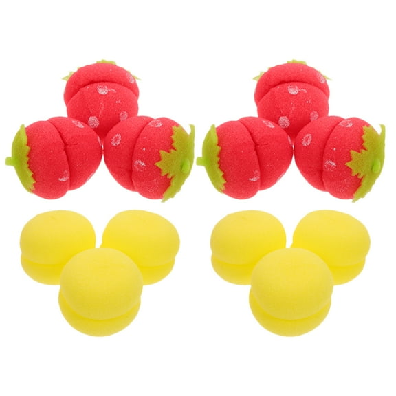 LOLIPPYY Adorable Hair Rollers Practical Styling for Comfortable Sleep 12Pcs