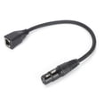 thumbnail image 1 of Câble XLR, Finition Fine PVC XLR Femelle à RJ45 Conception Scientifique de Câble Femelle pour un Usage Professionnel à Usage Général, 1 of 8