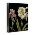 thumbnail image 4 of Stupell Industries Iris Flowers on Black Botanical & Floral Painting Black Framed Art Print Wall Art, 16 x 20, 4 of 10