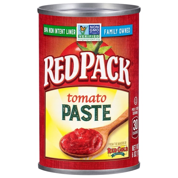 Redpack Tomato Paste, 6 oz Can