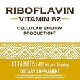 Nature's Way Riboflavin Vitamin B2 400 mg Riboflavin Supports