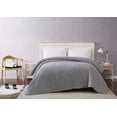 thumbnail image 2 of Brooklyn Loom Marshmallow Sherpa Grey Twin XL Blanket 100% Polyester Microfiber Plush,  Solid Casual themed, Adult Bedding, OEKO-TEX Certified, 2 of 10
