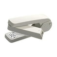 thumbnail image 2 of GUOOL Desktop Stapler Portable Desk Decor Rotate Desk Stapler for Dorm School Home gray, 2 of 7