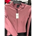 thumbnail image 2 of VECCOBERRY WOMEN ATHLETIC TRACK JACKET PINK SMALL, 2 of 4