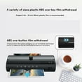 thumbnail image 4 of A4 Laminating Machine Hot Cold Mode Photo Plastic Sealing Apparatus Automatic Small Office Document Sealing Device FNL003g, 4 of 5